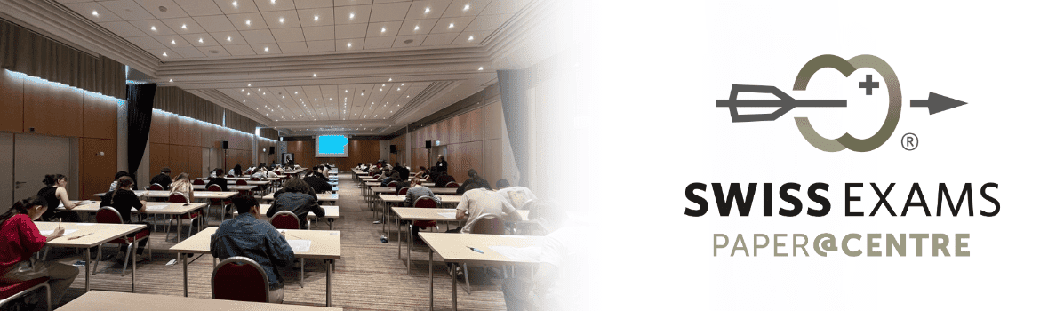 Zurich venue with candidates | Swiss Exams paper@centre