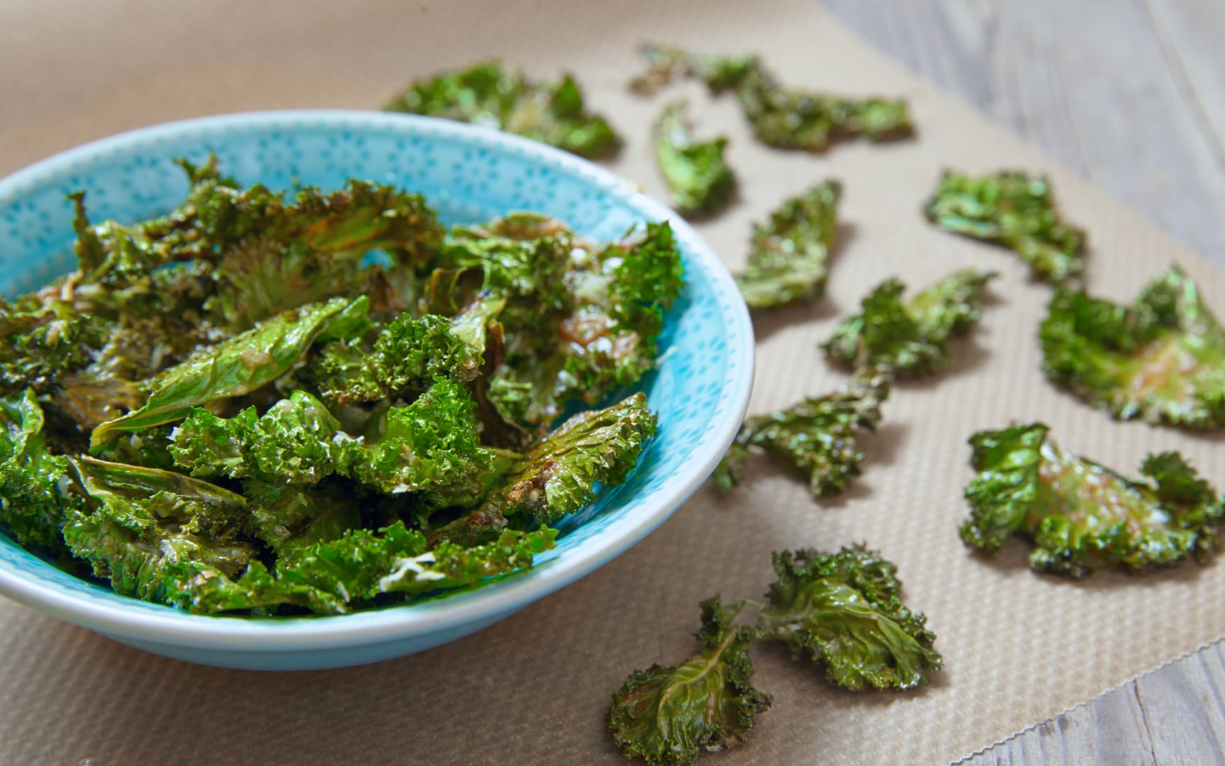 Chips de chou kale