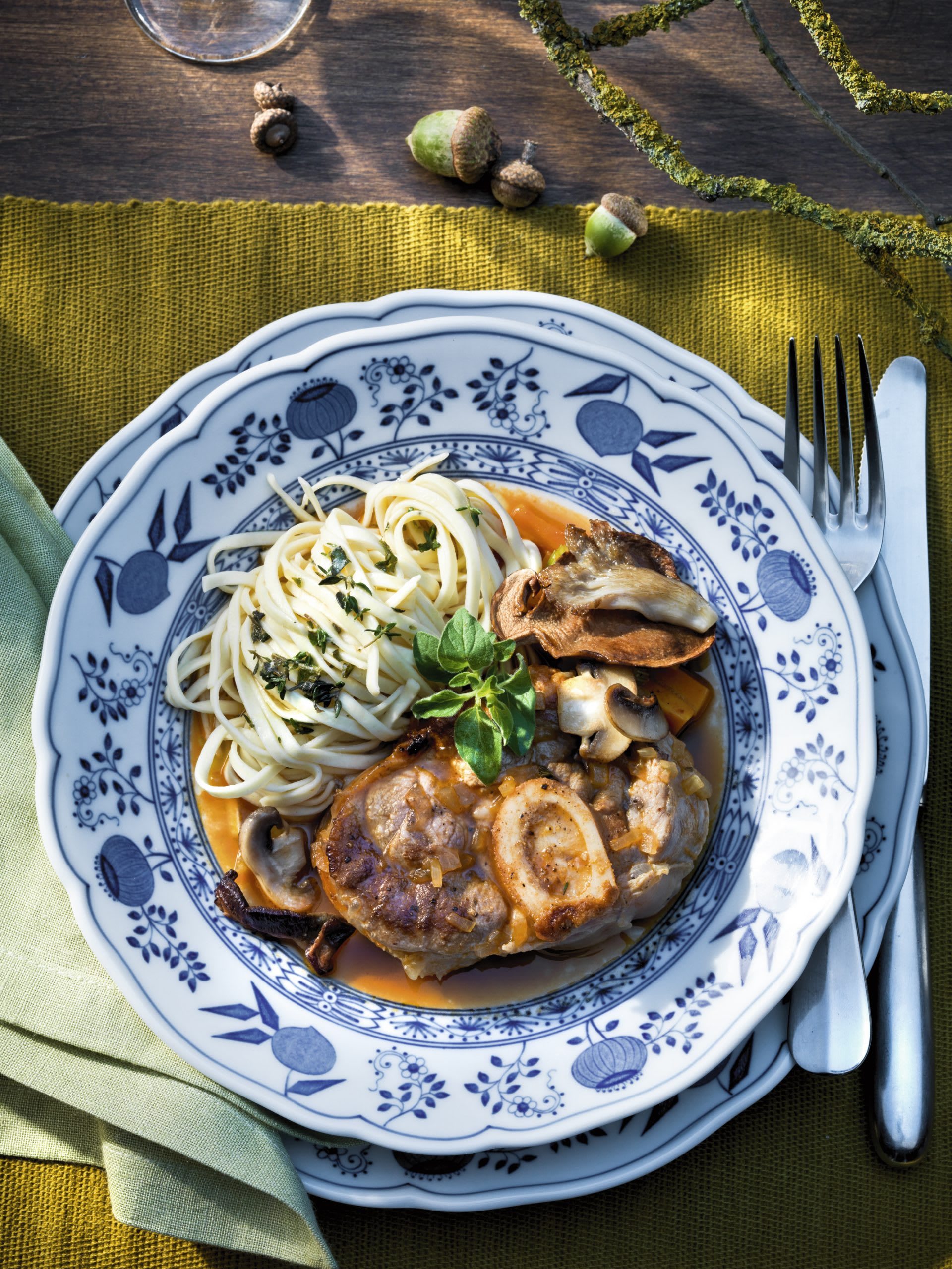 Jarrets De Veau Aux Champignons Sauce Aux Tomates Sechees Rezept
