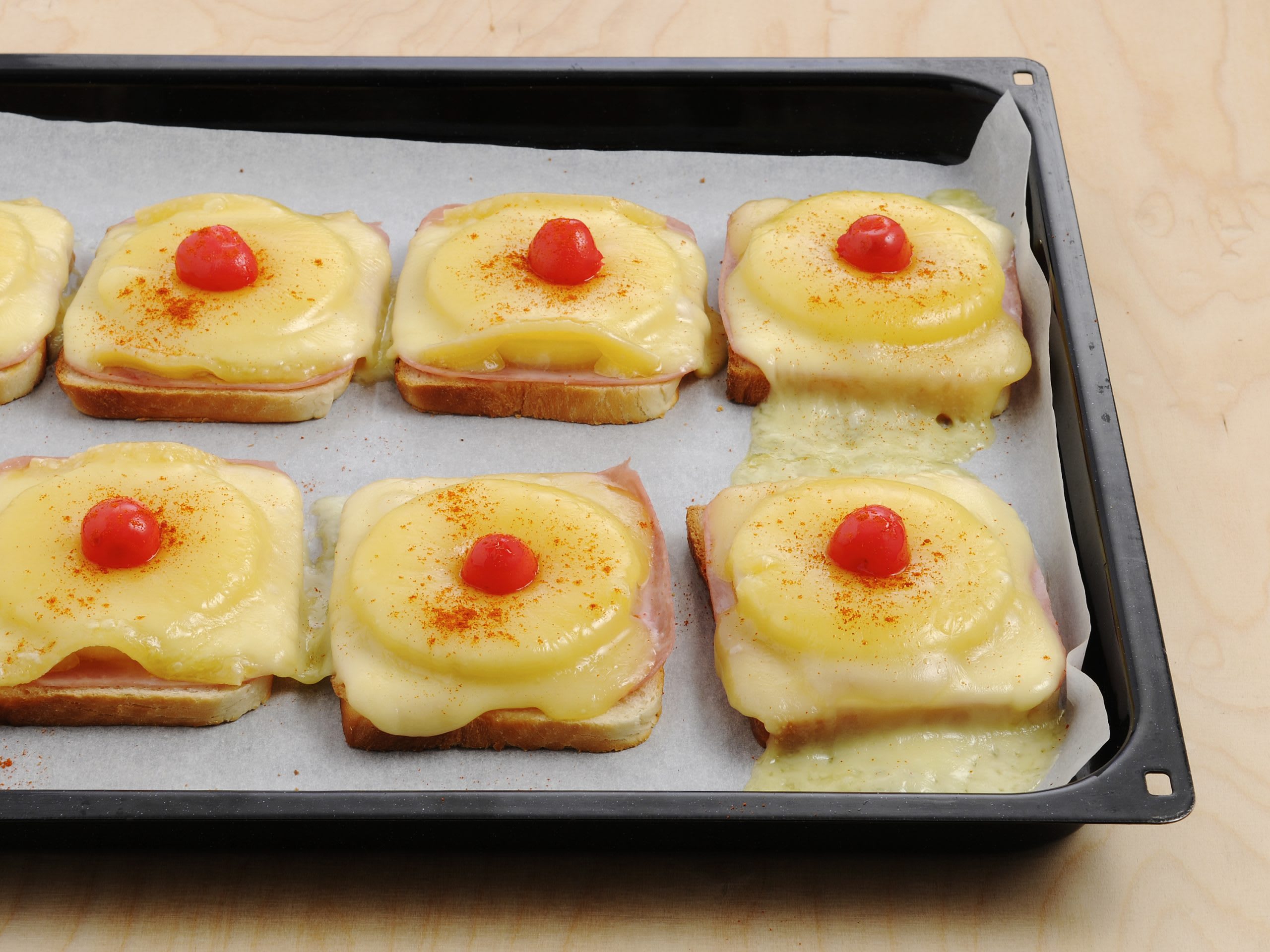 hawaii toast ofen