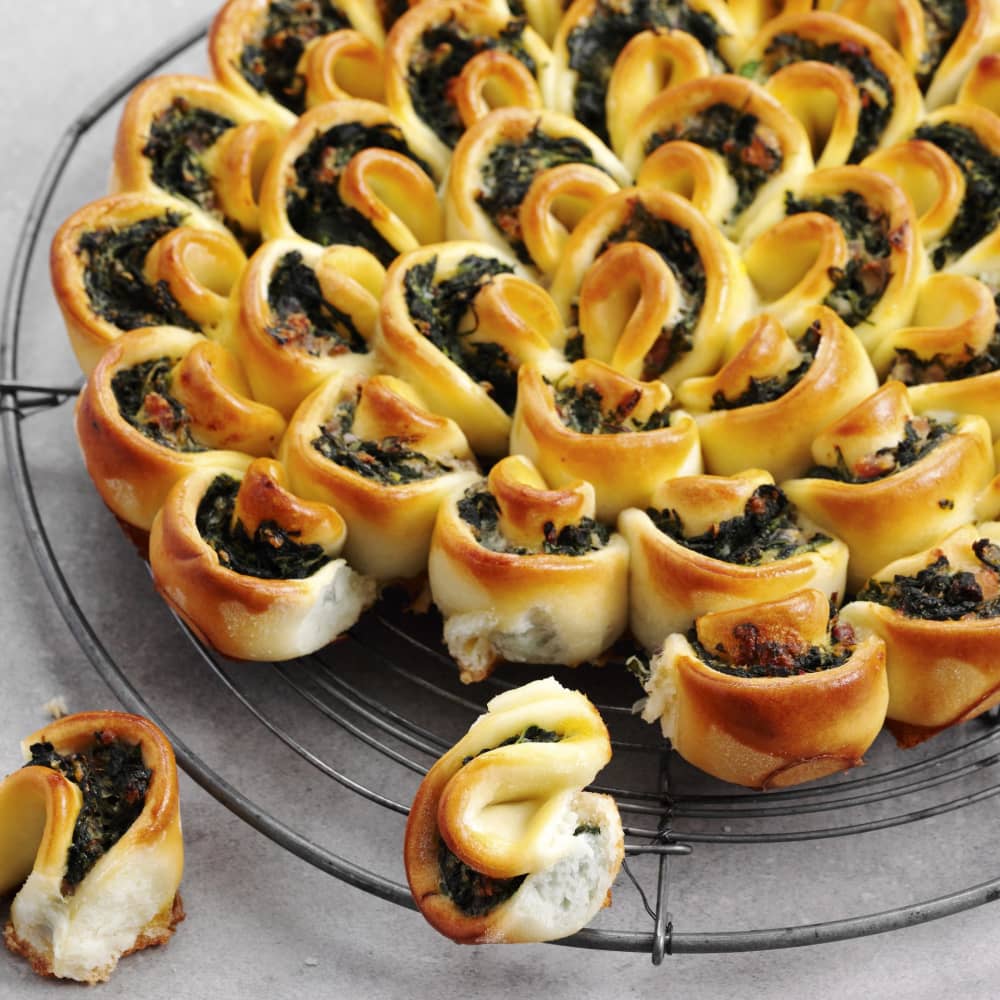 Apero Spinatkuchen Rezept Swissmilk