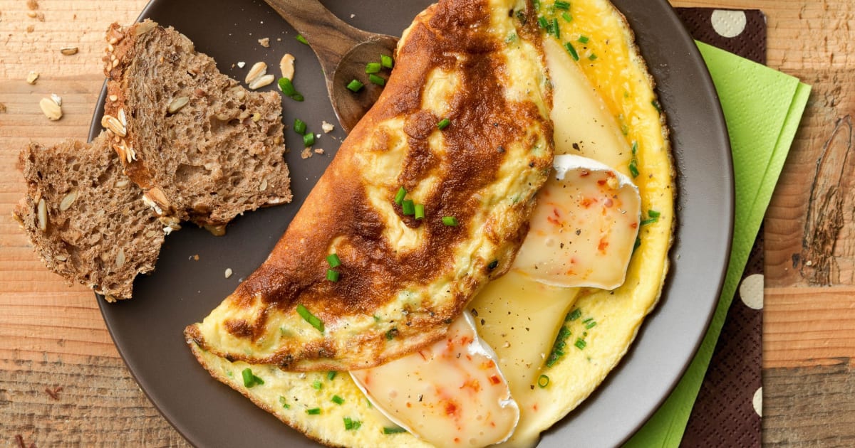 Französische Omelette mit Käse - Rezept | Swissmilk