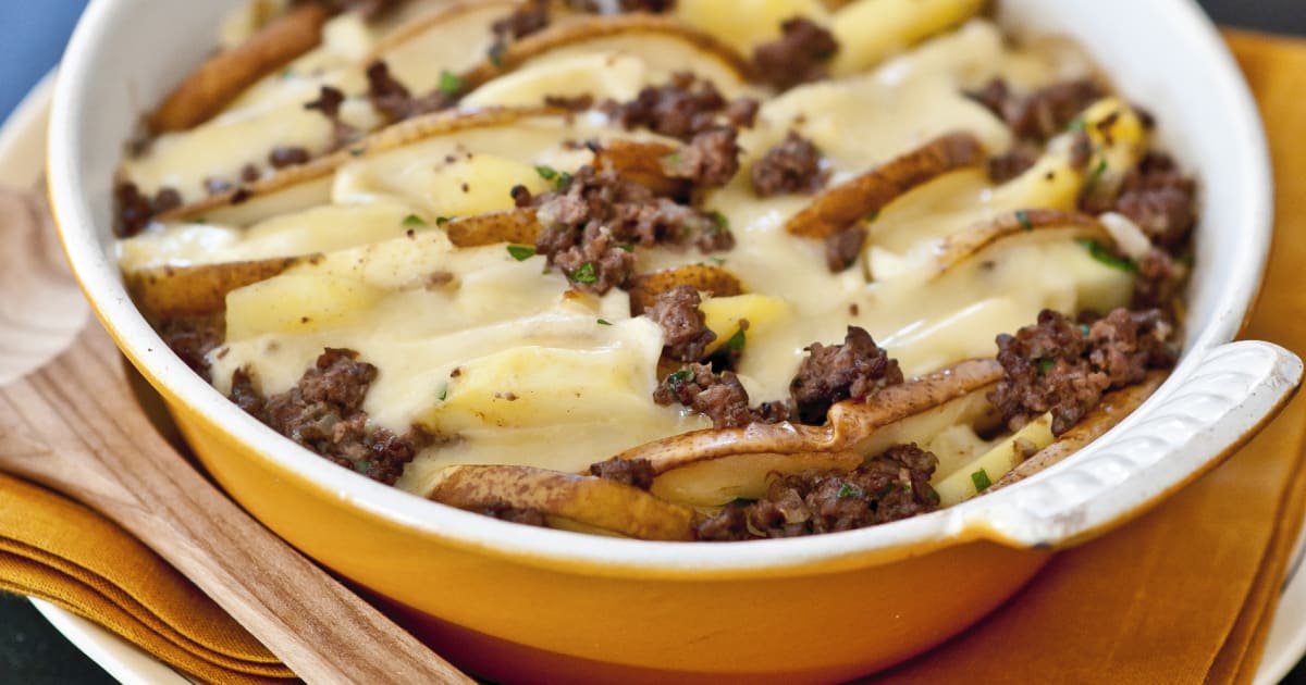 Gratin de pommes de terre à la viande hachée - Recette | Swissmilk