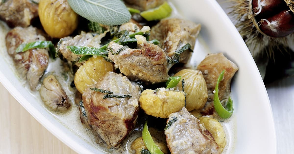 Ragoût de veau aux marrons et à la sauge - Recette | Swissmilk