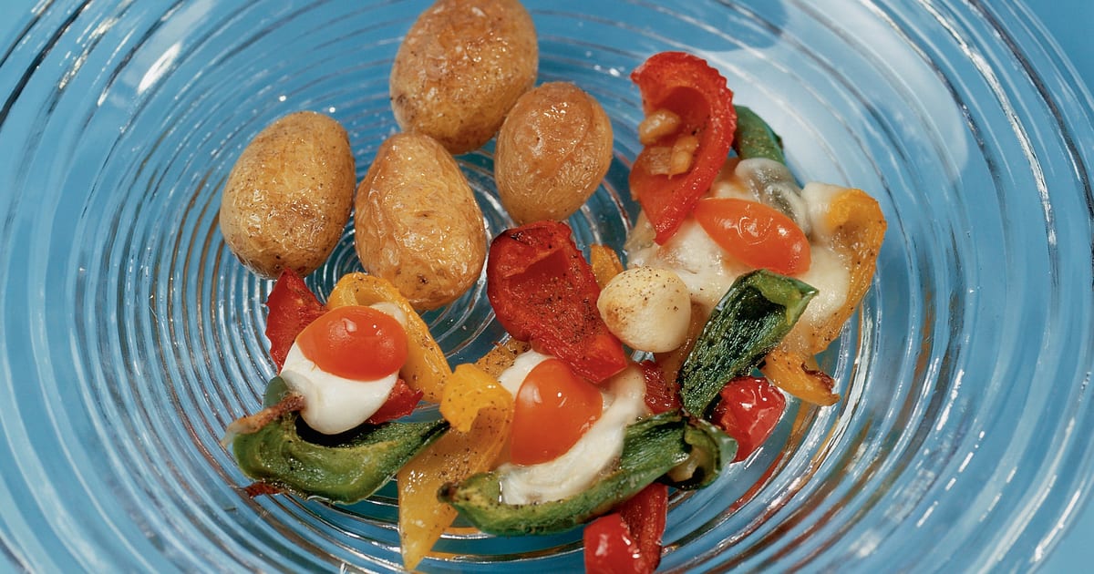 Peperonata mit Kartoffeln aus dem Ofen - Rezept | Swissmilk