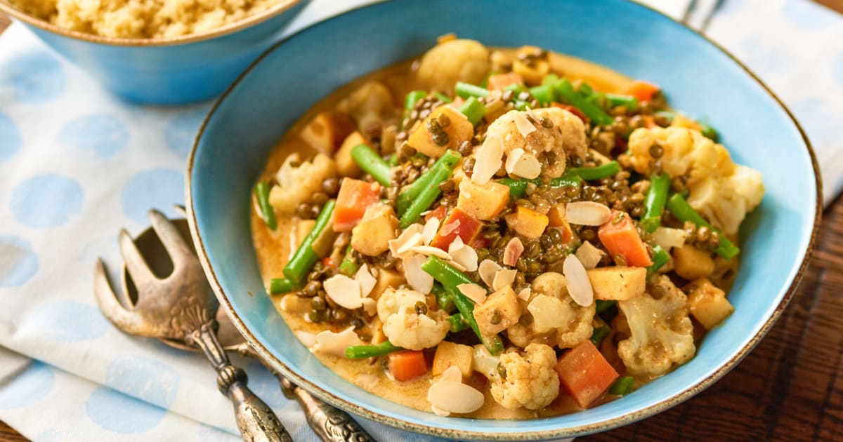 Linsen Gemã¼se Curry