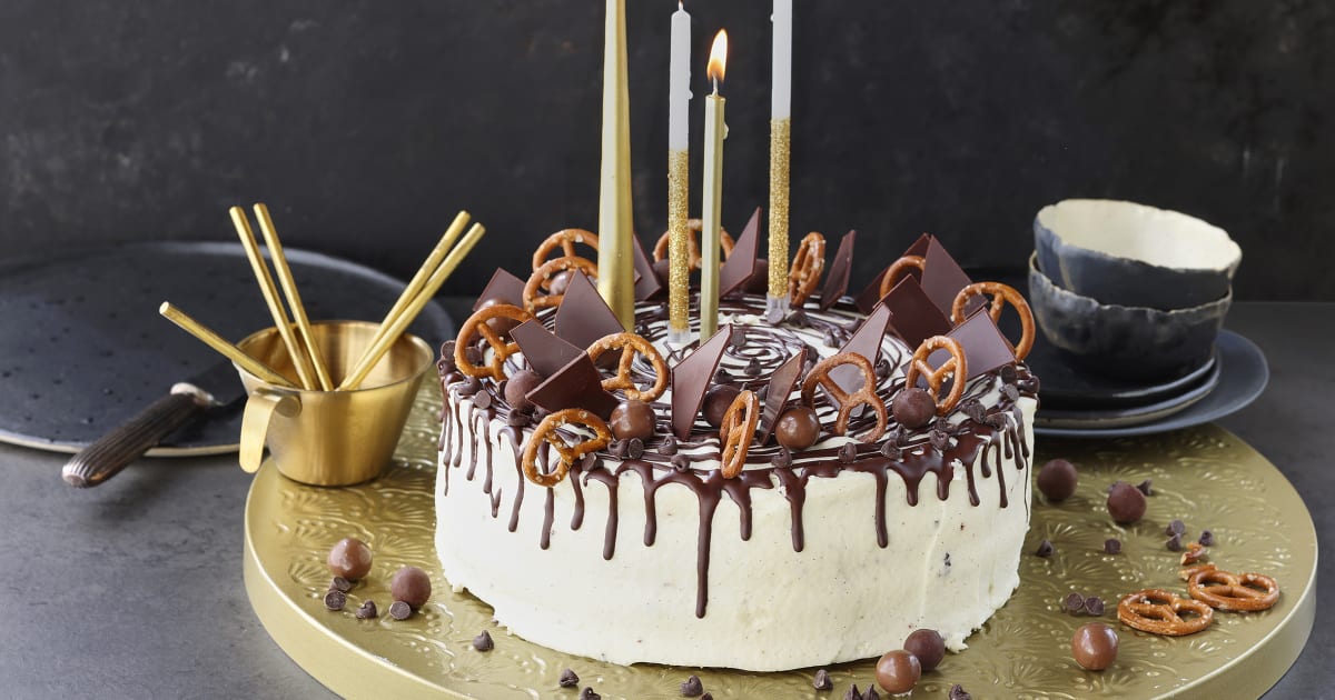 Recette Gâteau d'anniversaire au chocolat