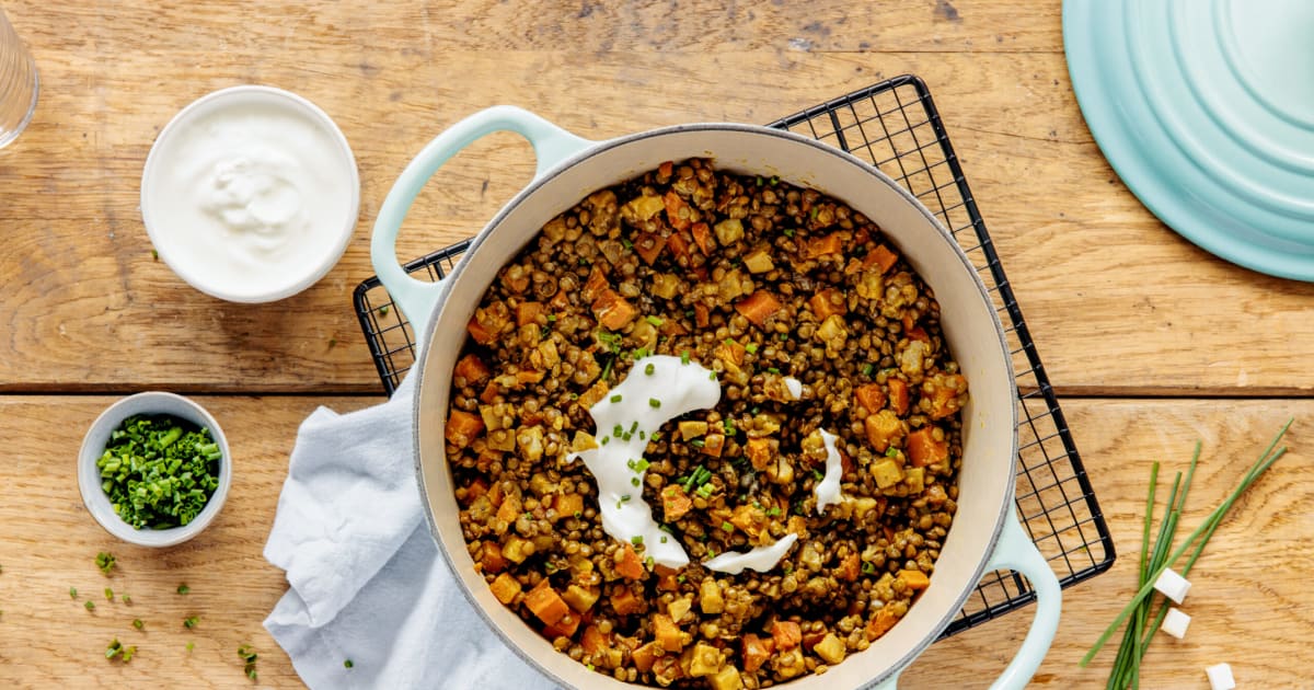 Linseneintopf mit Gemüse (One Pot) - Rezept | Swissmilk