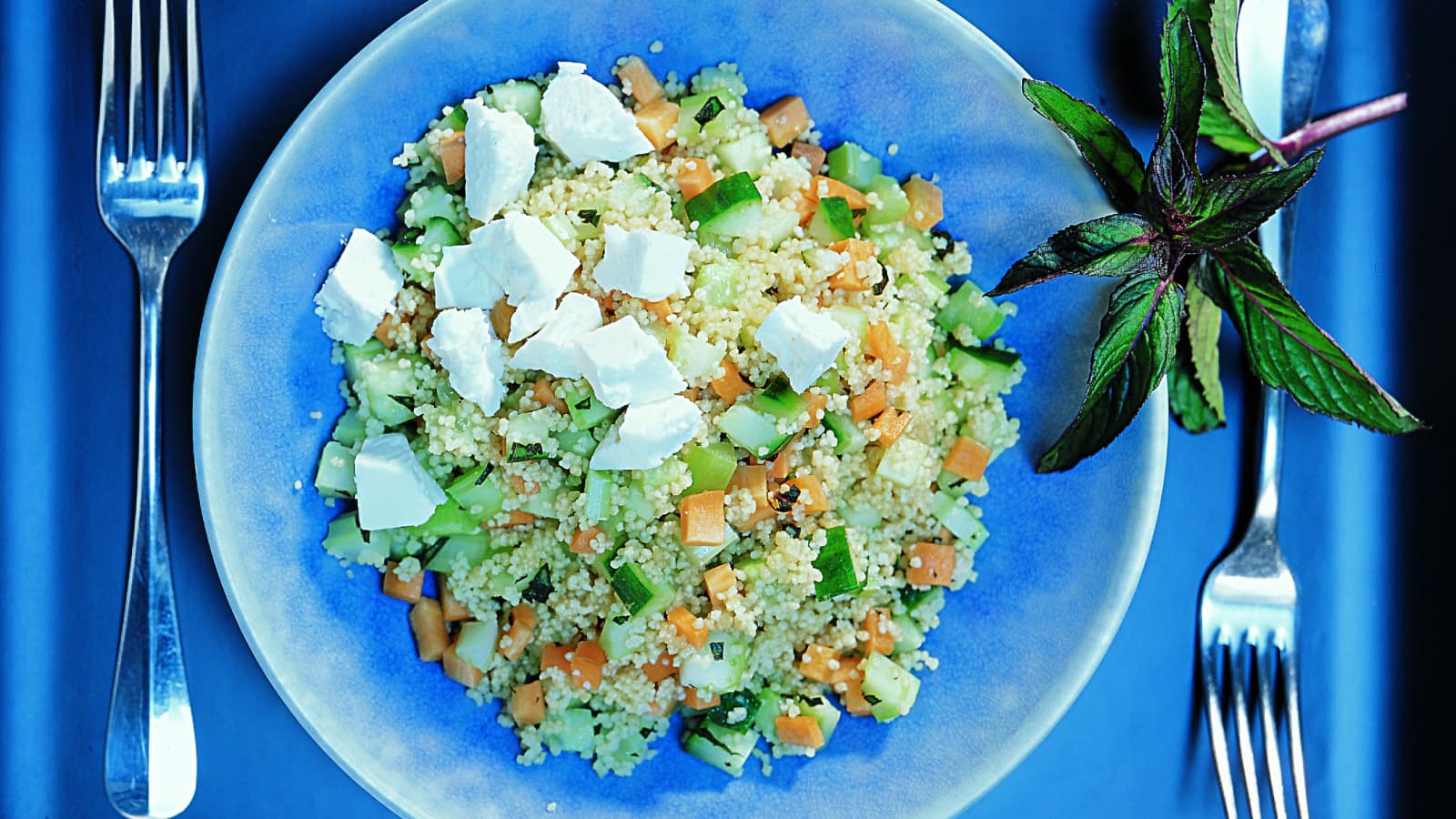 Couscous Salat Mit Frischkase Rezept Swissmilk