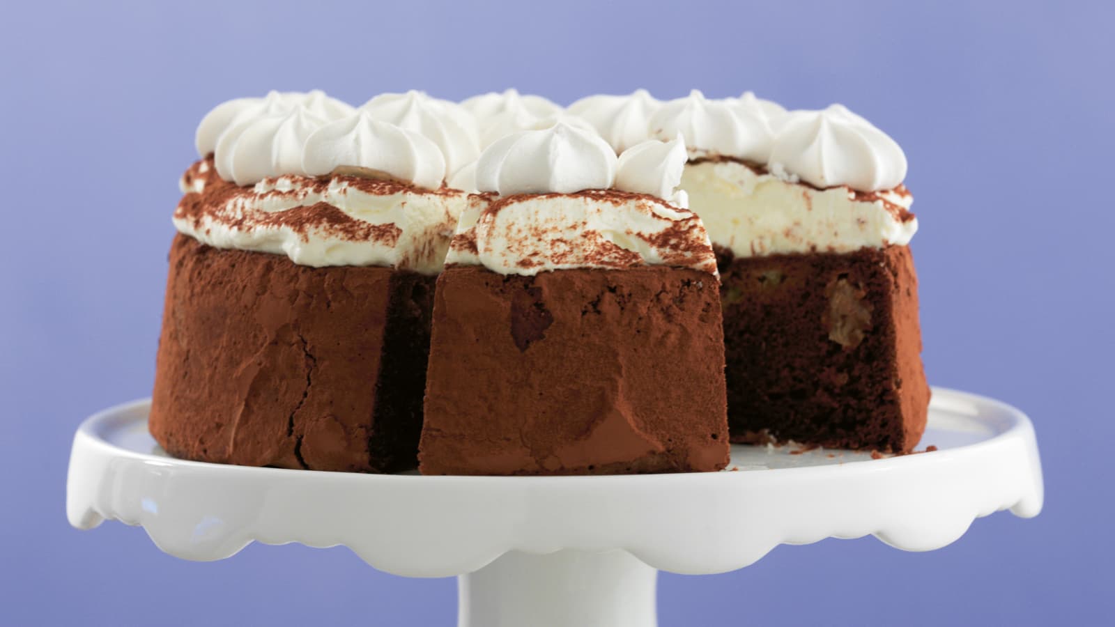 Gateau Chocolat Rhubarbe Meringue Recette Swissmilk