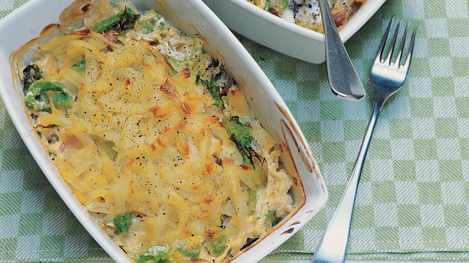 gratin de pommes de terre au chou frise recette swissmilk