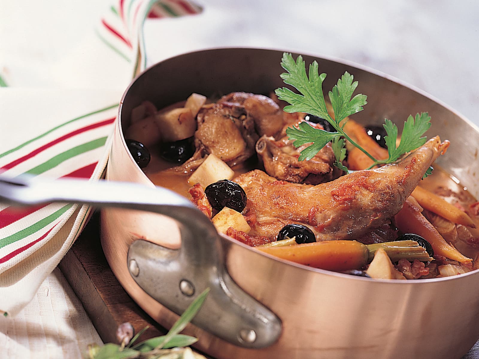 Geschmortes Kaninchen In Rotwein Rezept Swissmilk