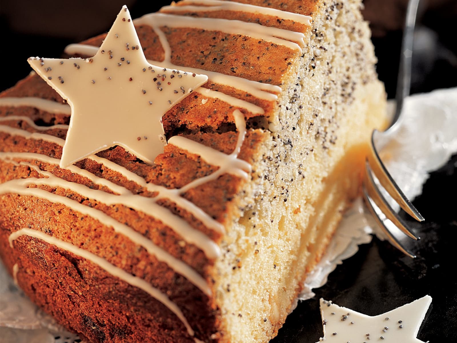 Weisser Schokoladen Mohn Kuchen Rezept Swissmilk