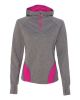 Graphite Heather/ Power Pink