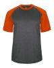 Carbon Heather/ Burnt Orange