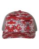 Red Digital Camo/ Charcoal