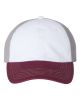 White/ Maroon/ Grey