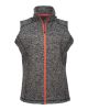 Charcoal Fleck/ Fire Coral