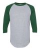 Athletic Heather/ Dark Green