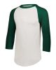 White/ Dark Green