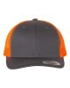 Charcoal/ Neon Orange
