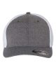 Dark Heather Grey/ White