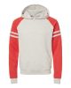Oatmeal Heather/ Fiery Red Heather