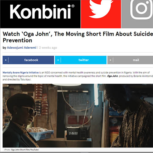 'OGA JOHN' features on kombini