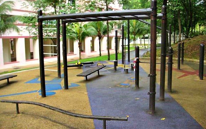 Singapore - Street Workout Park - Yew Tee Park