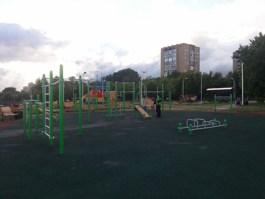 Moscow - Outdoor Gym - 2-Й Южнопортовый Проезд