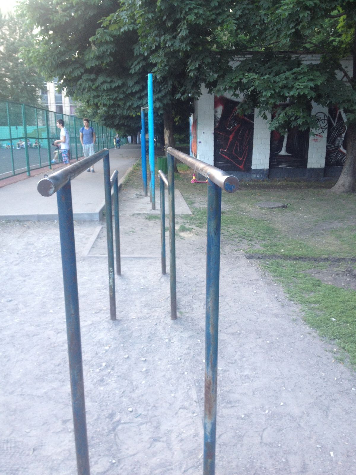 Moscow - Outdoor Gym - Миусская Площадь