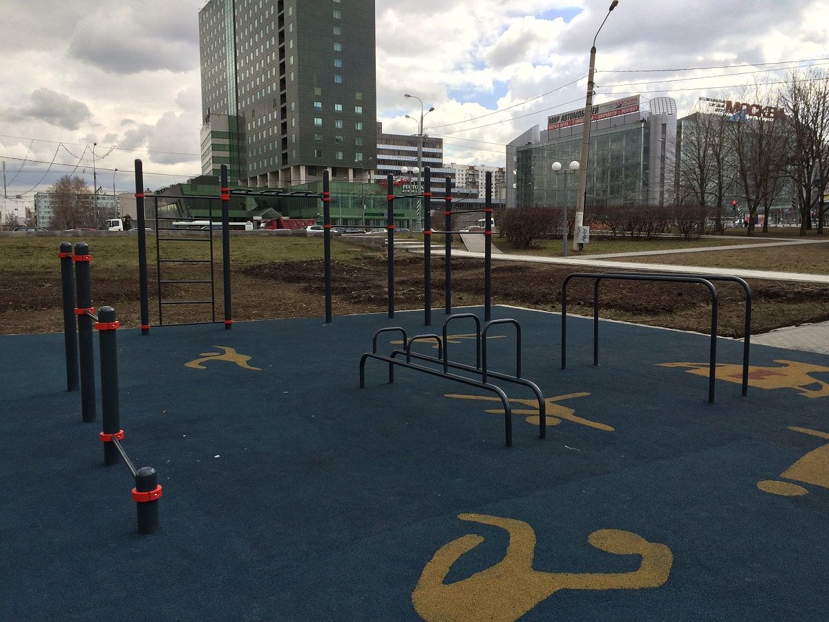 Moscow - Street Workout Park - Шипиловская Улица