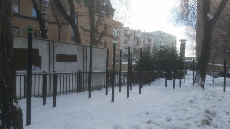 Moscow - Outdoor Gym - Горздрав