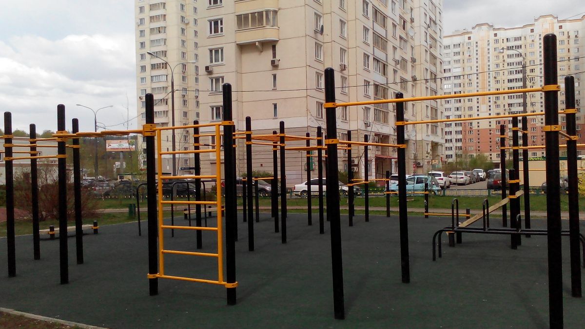 Krasnogorsk - Street Workout Park - Б-Р Павшинский