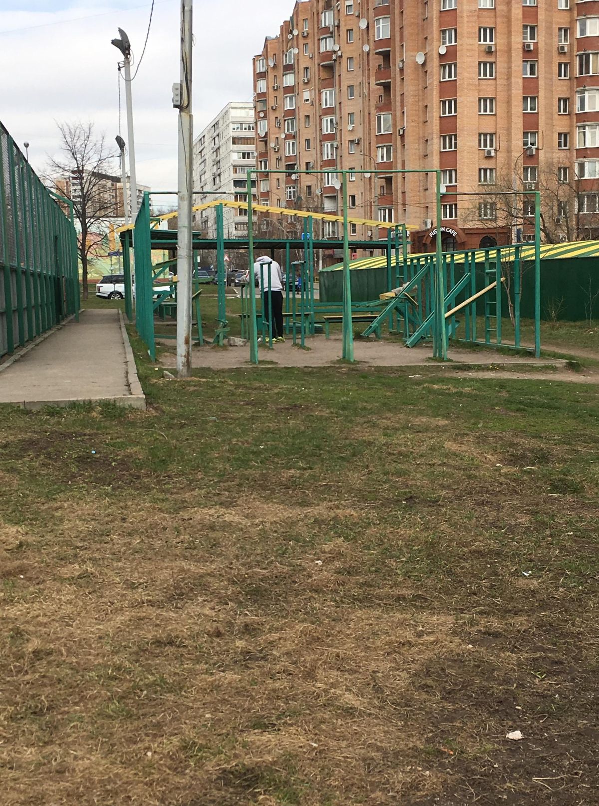 Moscow - Street Workout Park - Улица Зарянова