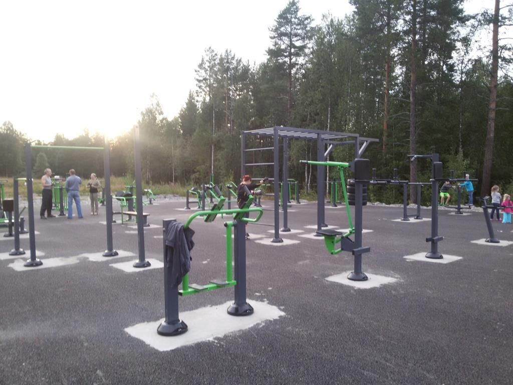 Kostomukshsky - Street Workout Park - Синиранта