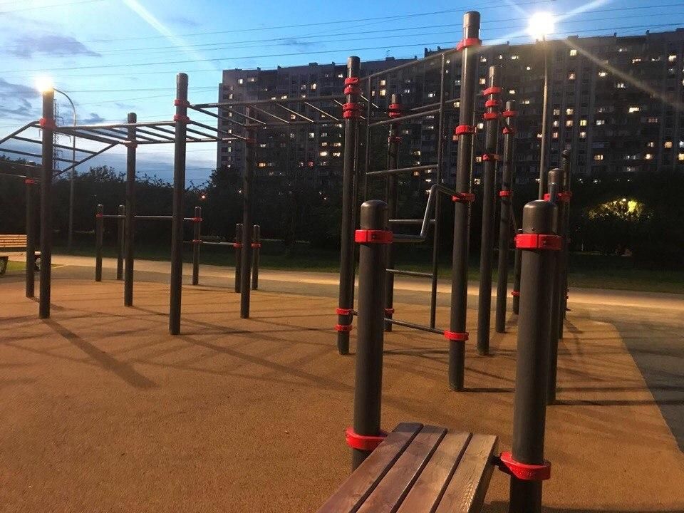 Moscow - Street Workout Park - Батайский Проезд