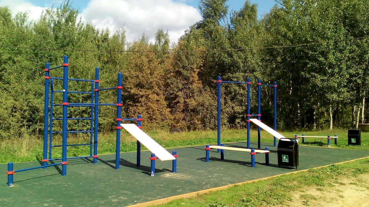 Moscow - Street Workout Park - Аллея Дорога Жизни