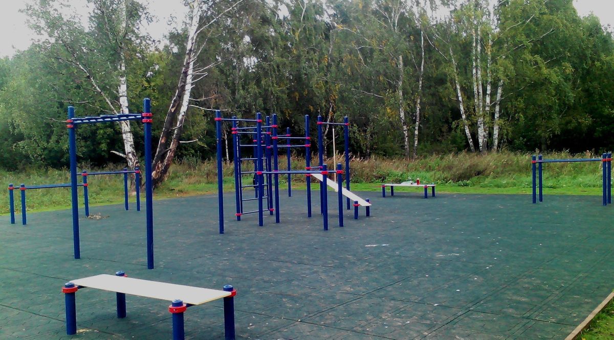 Moscow - Outdoor Gym - Аллея Дорога Жизни