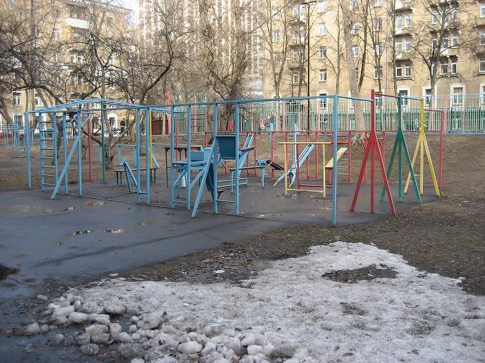 Moscow - Street Workout Park - Песчаный Переулок