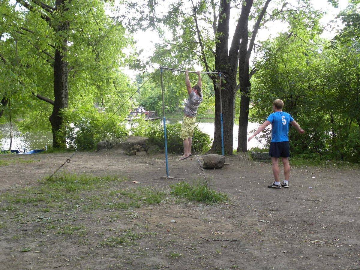 Moscow - Street Workout Park - Воронцовский Парк