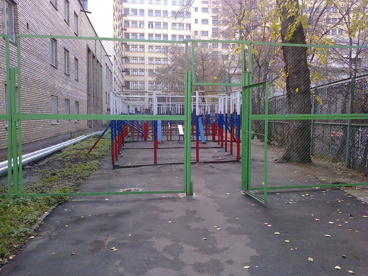 Moscow - Street Workout Park - Улица Бурденко