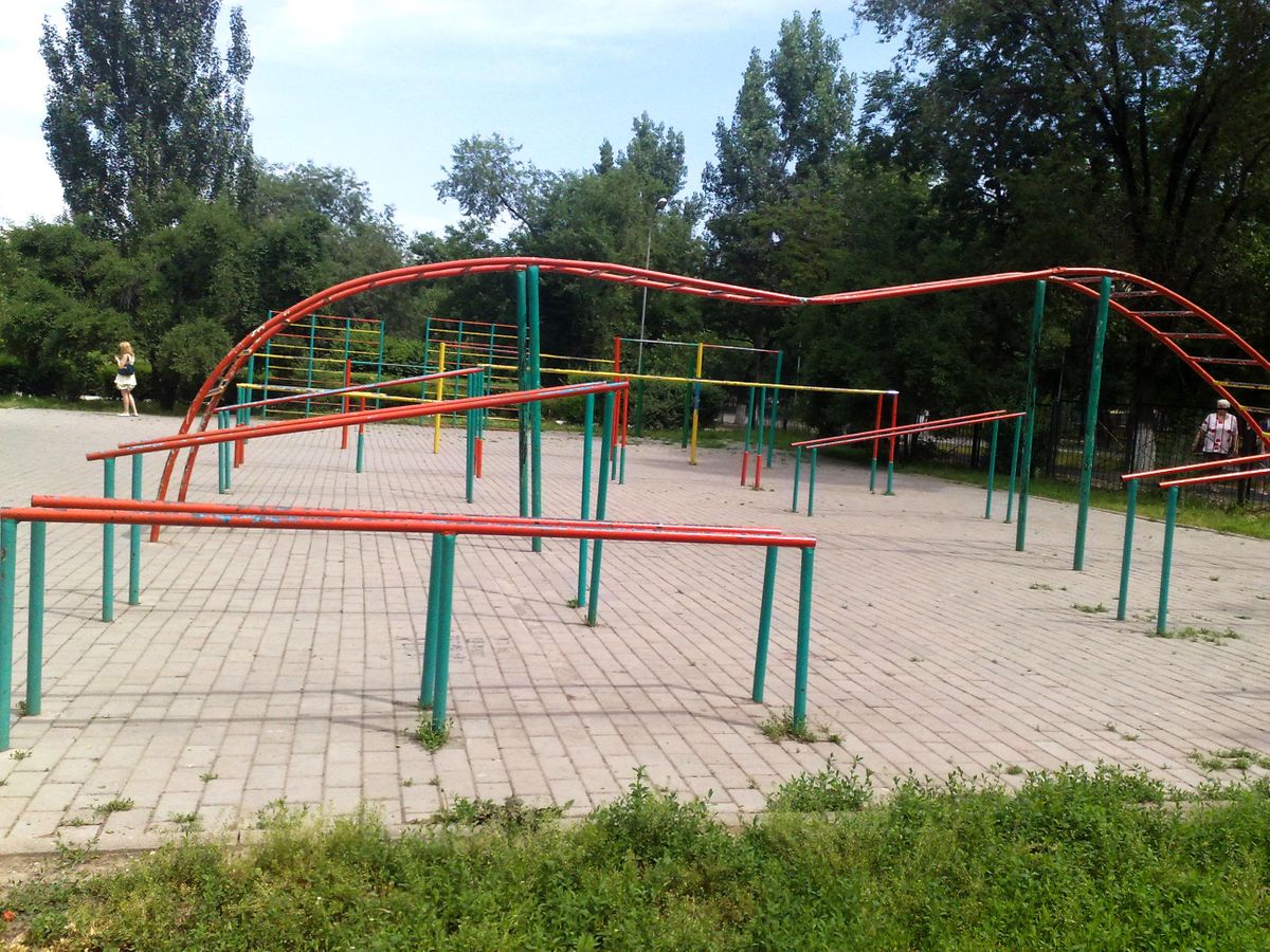 Kazakhstan - Aire de Fitness - Almaty