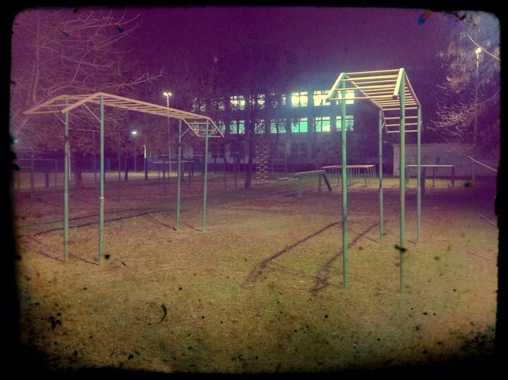 Moscow - Outdoor Gym - Улица Крылатские Холмы