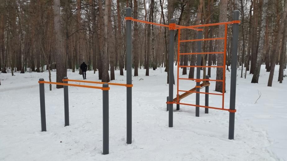 Moscow - Street Workout Park - Площадь Академика Курчатова