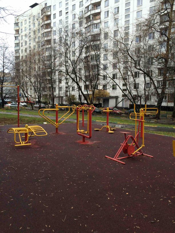 Moscow - Calisthenics Park - 2-Я Сокольническая Улица