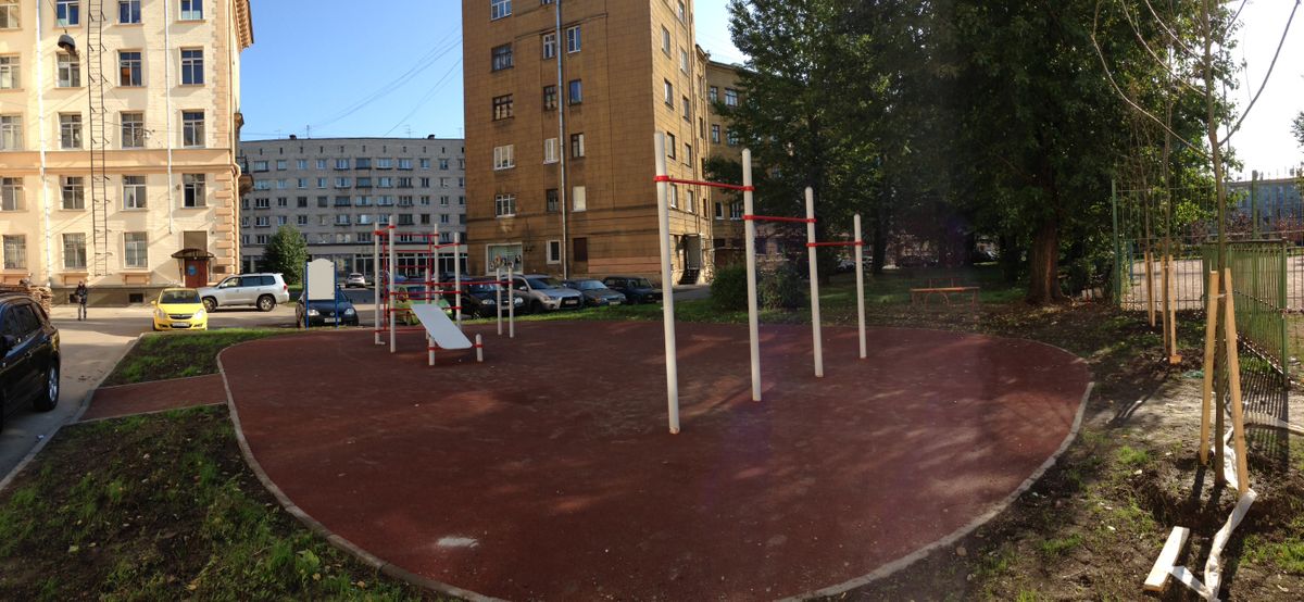 Saint Petersburg - Street Workout Park - Ул Балтийская