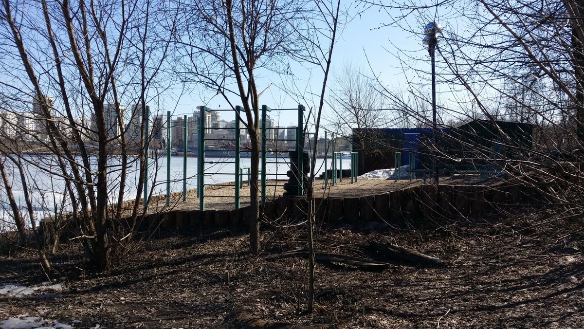 Moscow - Calisthenics Park - Дорожка Вдоль Набережной