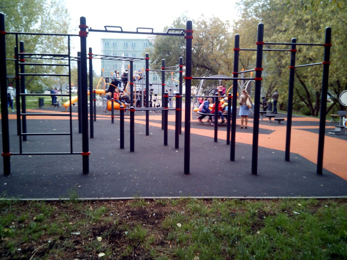 Moscow - Street Workout Park - Пяловская Улица