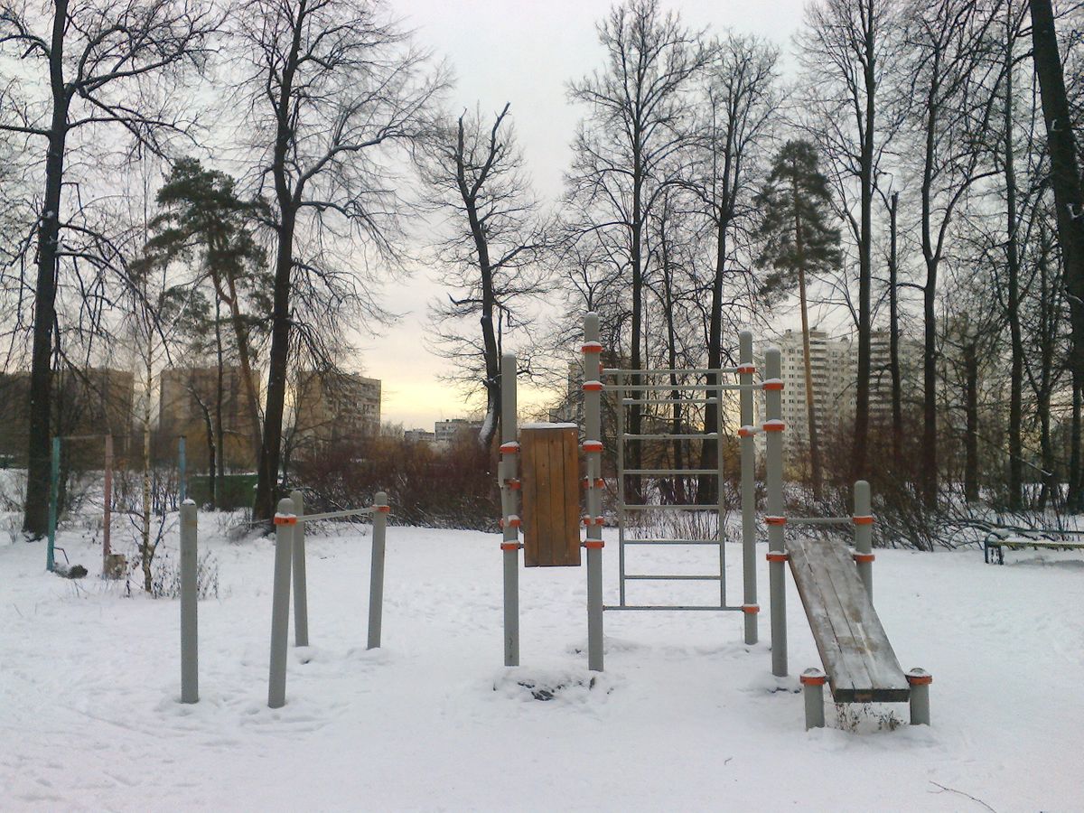 Moscow - Street Workout Park - Курганская Улица